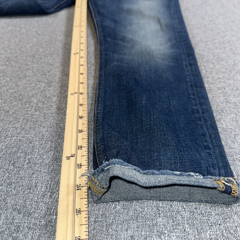 Nudie Jeans Co Grim Tim Pants Mens 30x32 Black Corduroy Stretch Made in Italy - Picture 4 of 6
